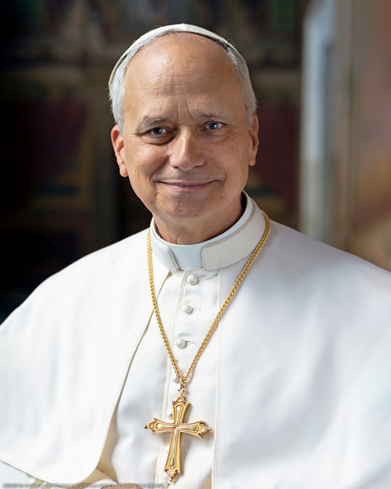 His Holiness Pope Leo XIV
